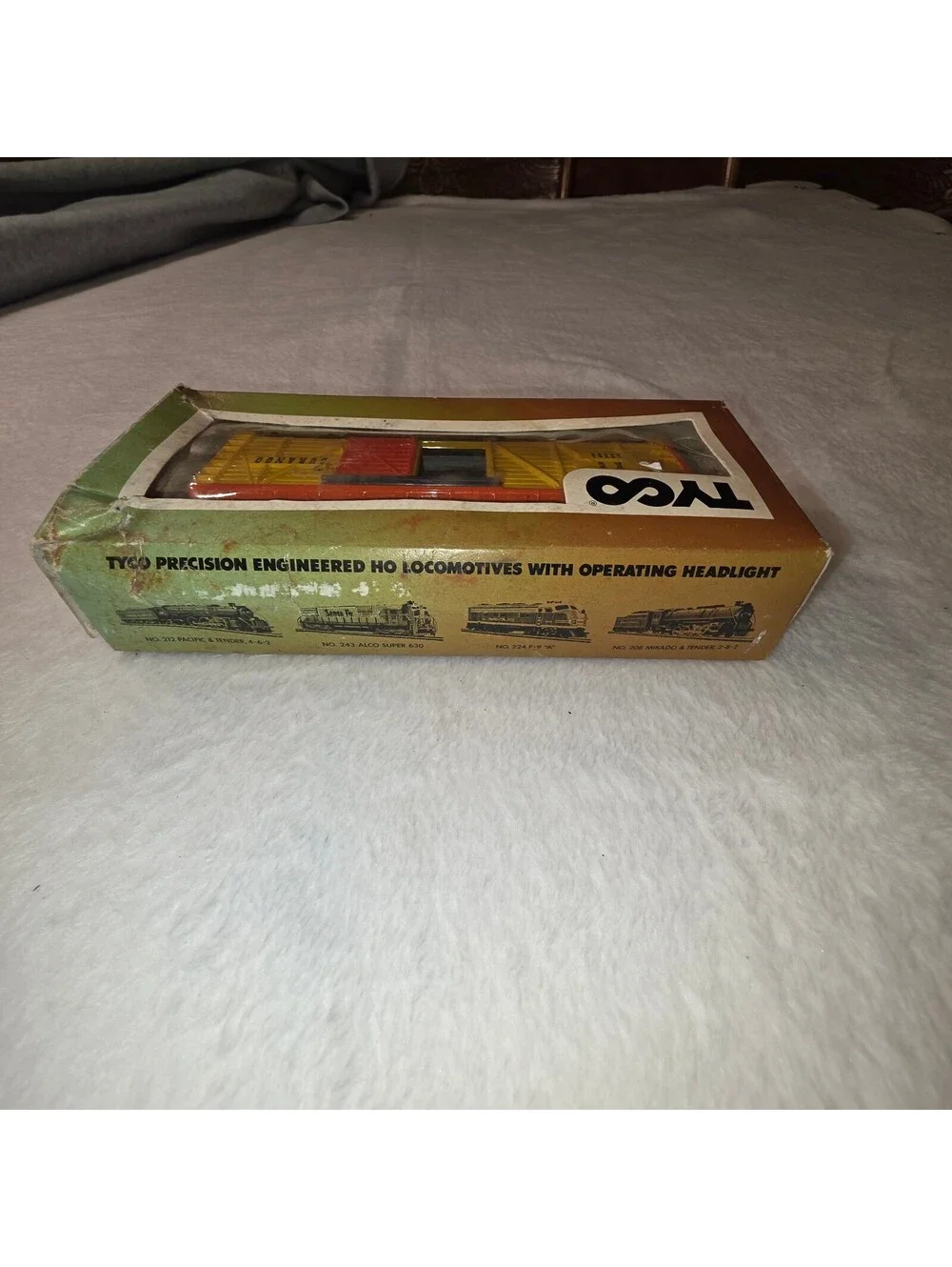 Tyco HO Scale Electric Train Boxcar Durango RC 40394 Vintage Model Train Car NIB